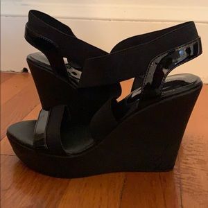 Wedged heels